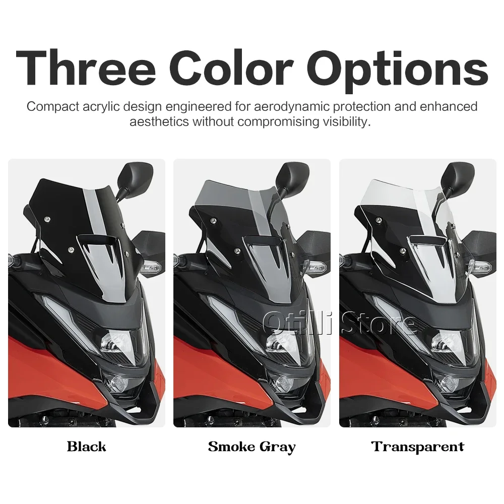 

Новые аксессуары для мотоцикла HONDA NC750X 2025-2026: ветровое стекло, обтекатель, дефлекторы ветра, визор