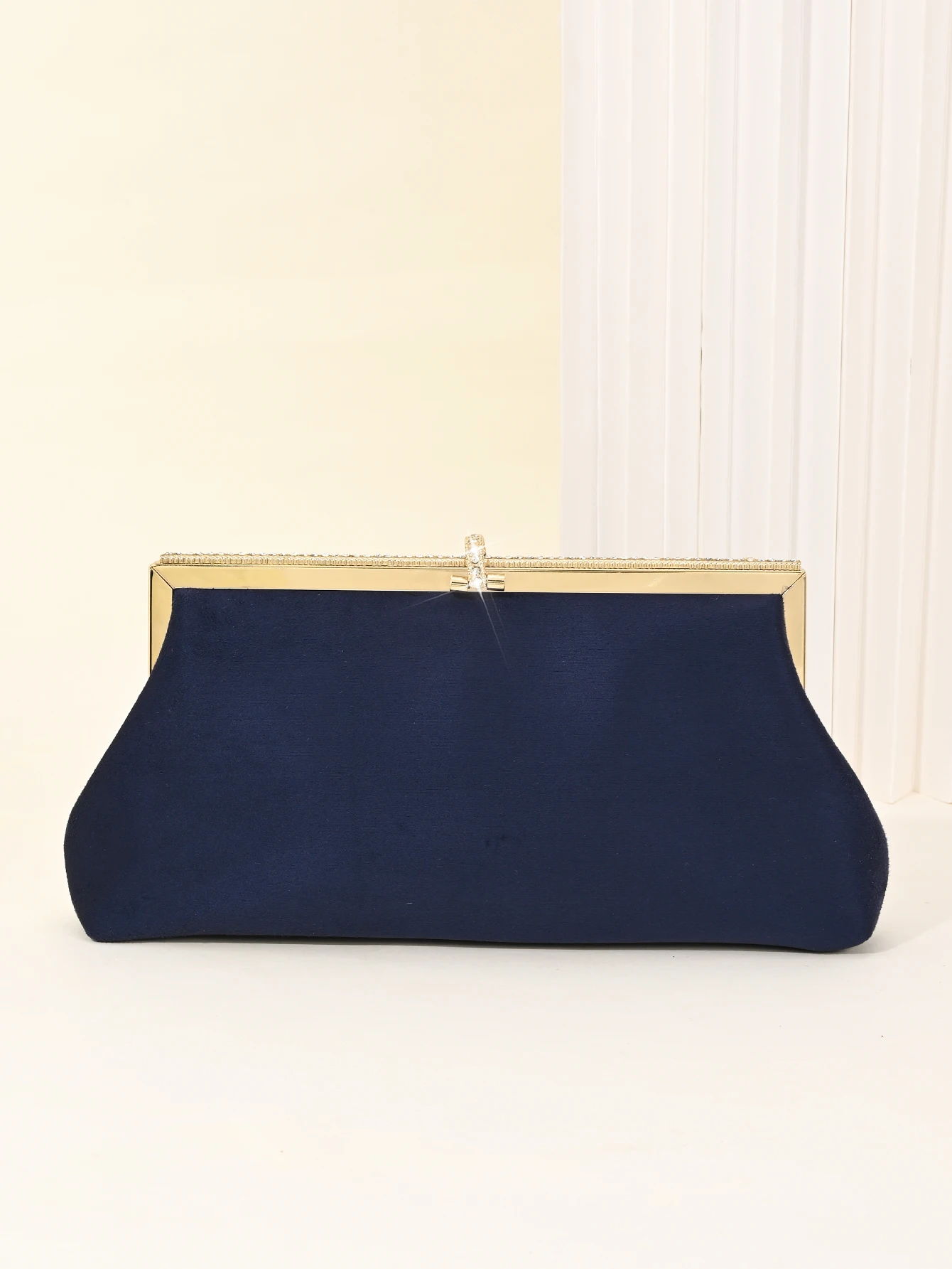 Retro-Samt-Abendtasche, funkelnde Strass-Clutch-Tasche, Fischhaken-Damentasche, Kleidertasche, passende Cheongsam-Tasche – Detail 34