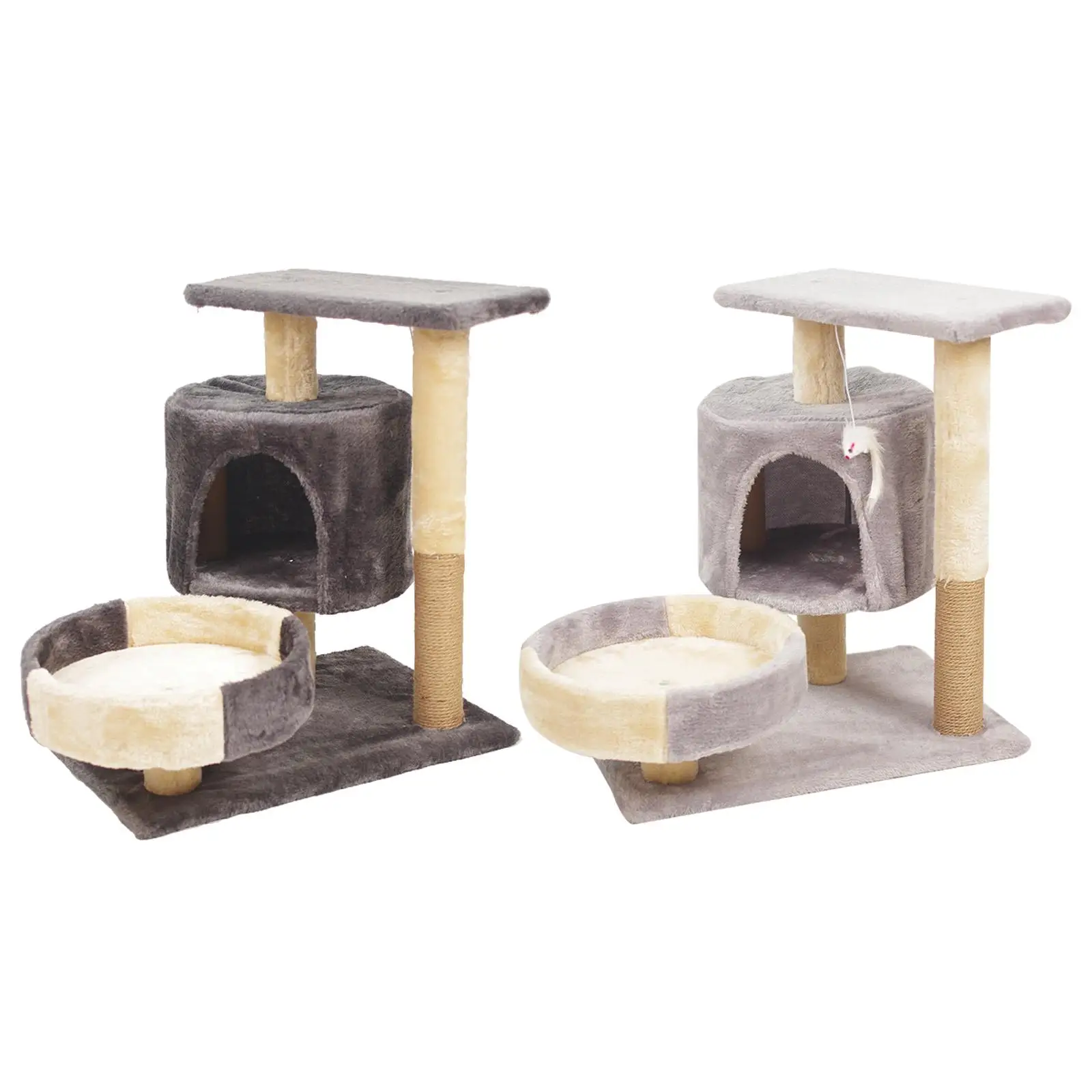 

Cat Tree Interactive Exercise Resting Multi Tiers Cat Furniture Scratch Post