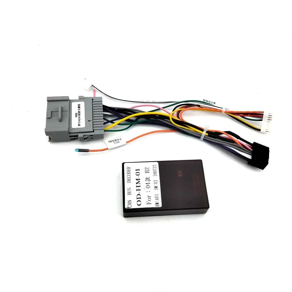 

Для 02-06 Hummer H2 H3 9-дюймовый 10-дюймовый стерео радио 16-контактный жгут проводов питания с Canbus