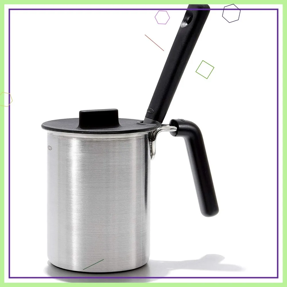 

Grilling Tools Set with Basting Pot and Brush, Black for BBQ Cooking