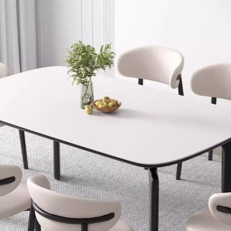 Dining Room Designer Coffee Table Multifunction Home Furniture Service Chairs Kitchen White Design Modern Bord Bwrdd Rooms Cafe image 4