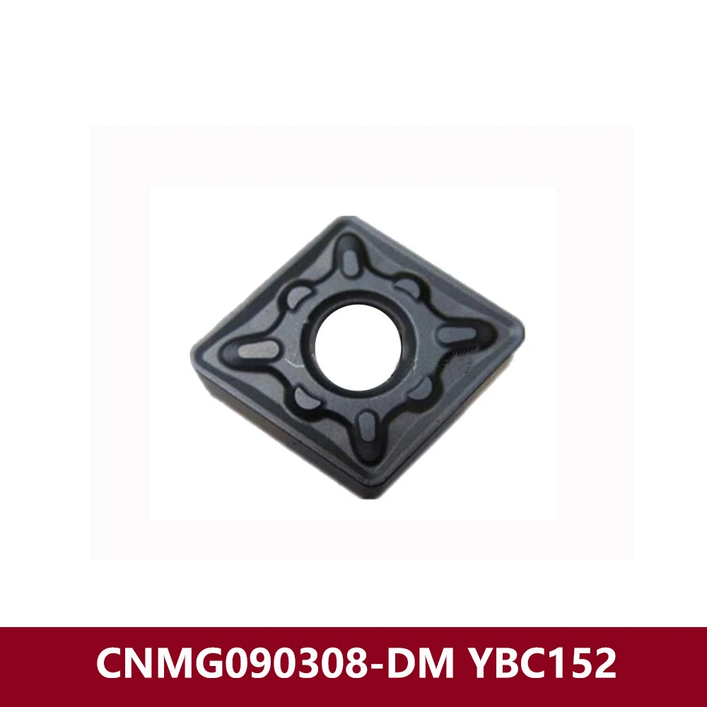 Original CNMG090304-DM YBC152 Carbide Inserts CNMG090304 DM CNMG 090304 CNMG321-DM CNC Lathe Cutter Turning Tool Holder CNMG0903