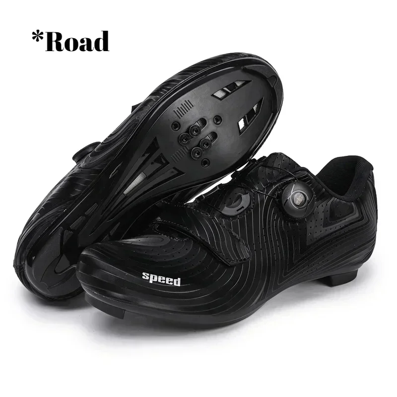 

Road Cycling Shoes male Breathable Summer Self-Locking Cleat Non-slip Mountain Bicycle Shoe Men's spd racing Sneaker Lightweight