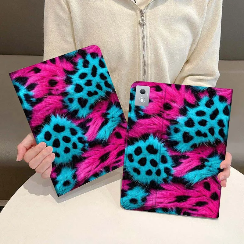 

Cartoon leopard print art For Legion Xiaoxin Pad P12 Pro Y900 GT 2023 2025 12.1 12.7 14.5 inch Tablet Case