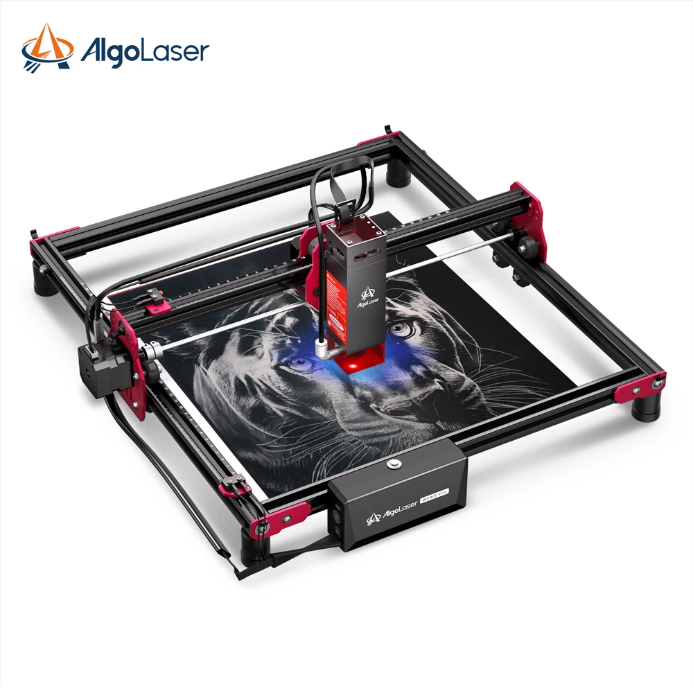 

AlgoLaser DIY KIT MINI 10W Laser Engraver/Air Assist, 10W(10000mW Output) Laser Engraving Cutting Machine With WIFI APP Control