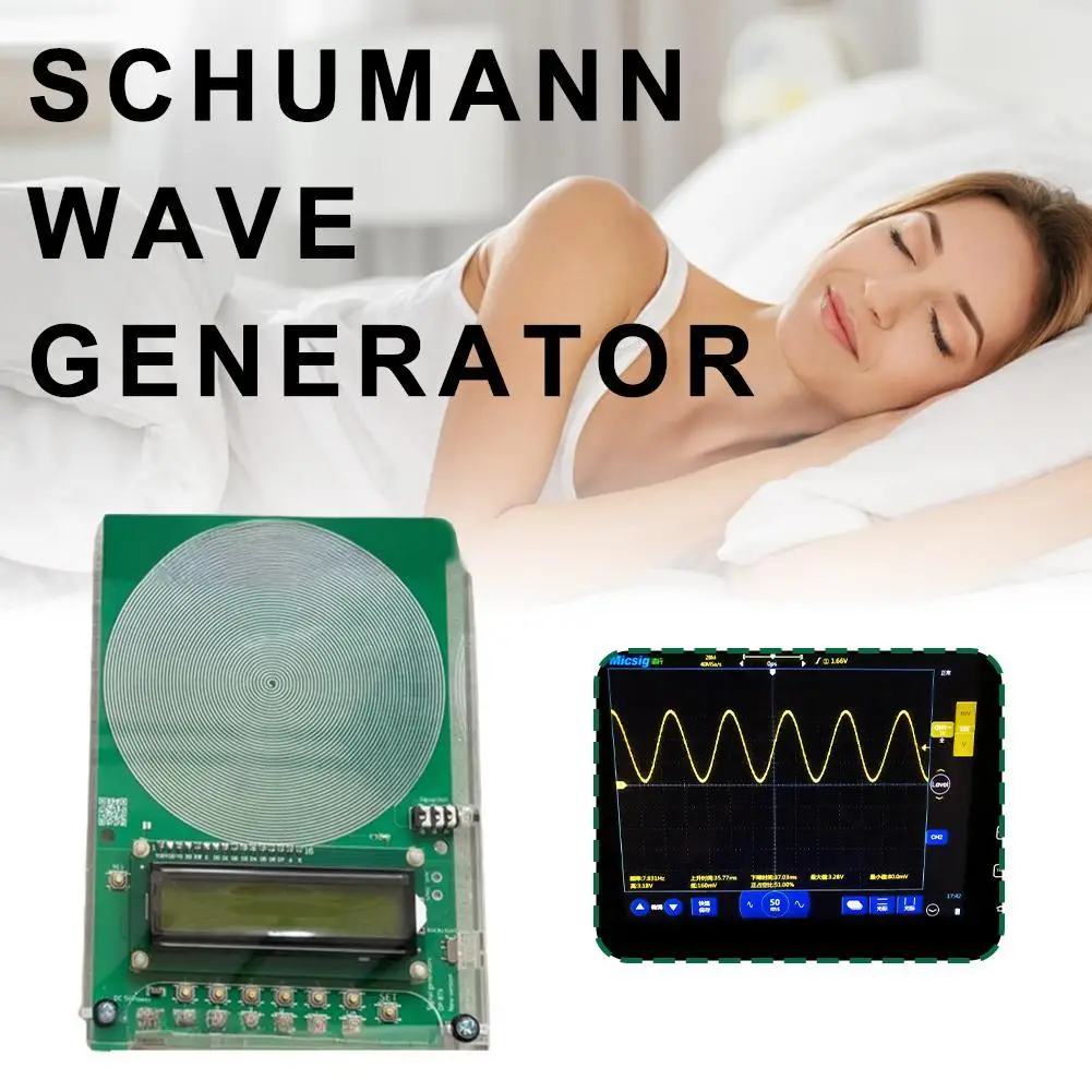 Wave Resonance Generator 0.01Hz~ 100000Hz FM Ultra-low Frequency Pulse Audio Resonator Therapy Sleep Schumann Wave Generator