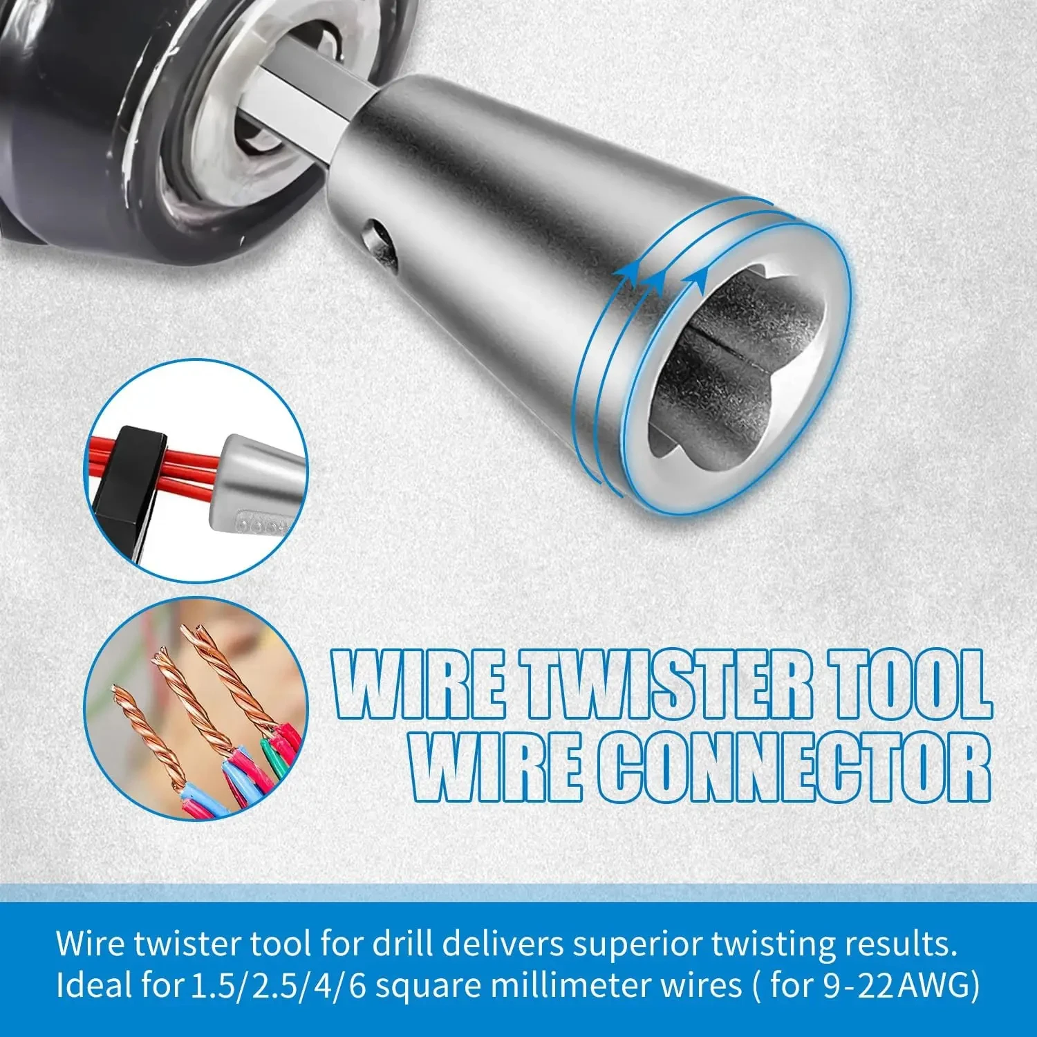 Electric Wire Stripper for 2.5/4/6 Square Wire Cable Automatic Stripping Tool Electric Wire Peeling Machine for Electrician image 3