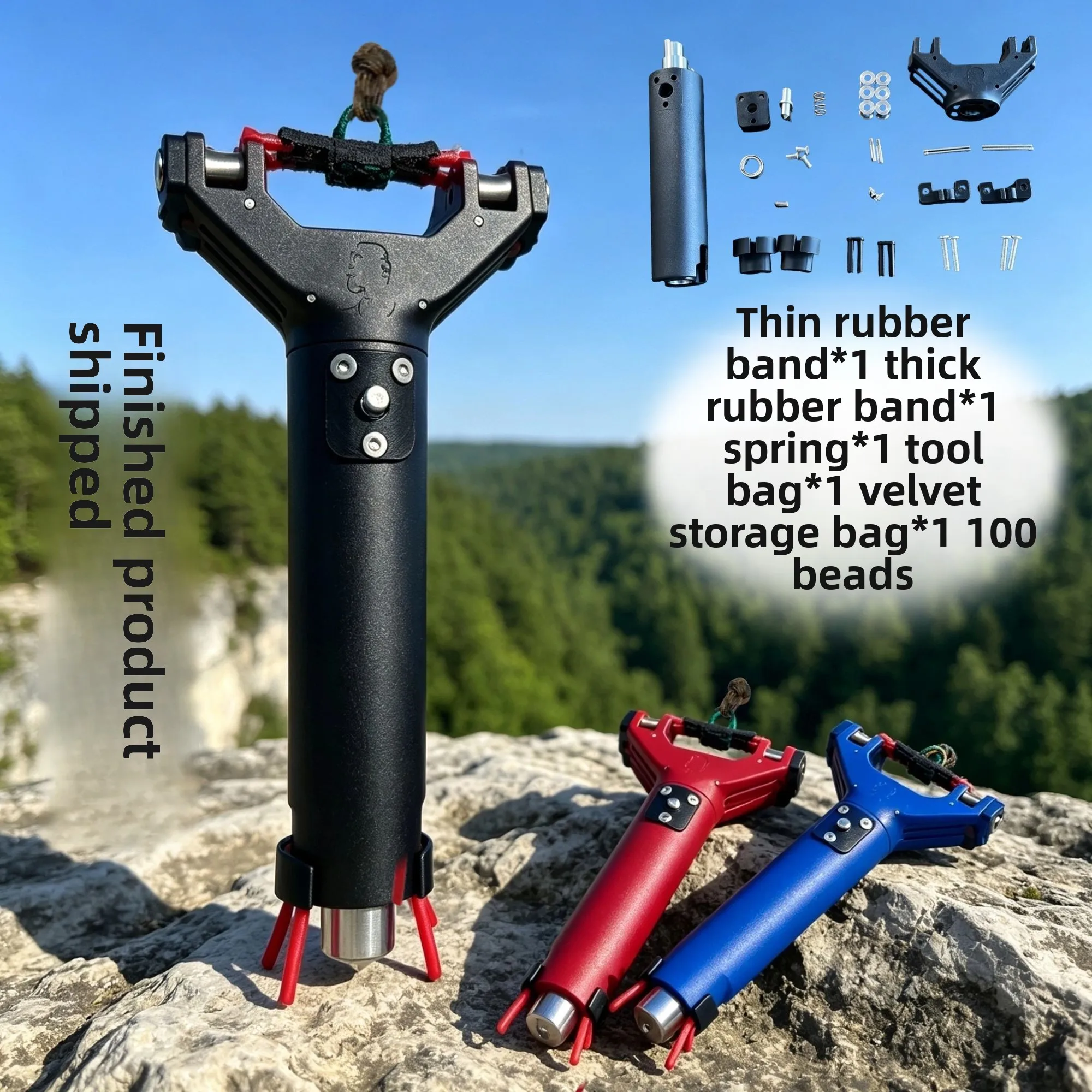 Non-reloading Press-action Automatic Loading LASER SHOOT ABS Metal Cartridge Box Crossbow Steel Sliding Rail Rapid Shooting EDC