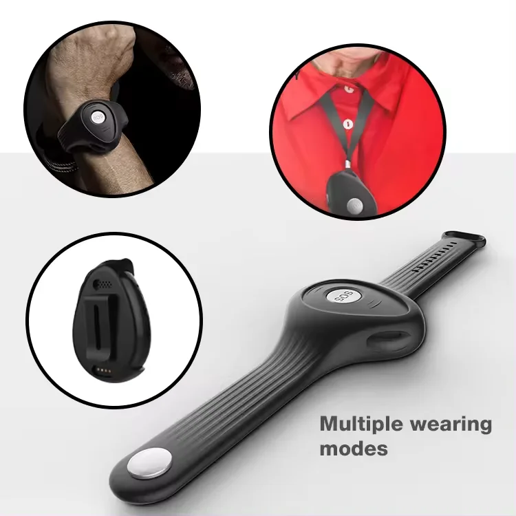 2026 Man Down Alert System Lone Worker Safety Button with Fall Detection/Two Way Calling/SOS Alarm/Real-time GPS Tracking