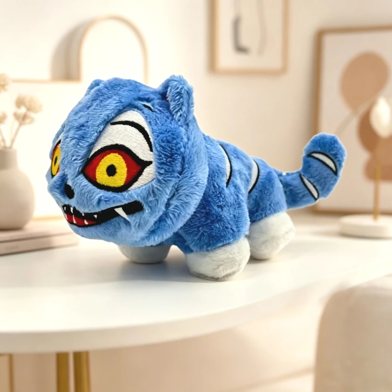 Hunters Tiger Plush Toys Xmas New Doll Toy Accessories Toy Tiger Plushie Doll Pop Birthday Gift for Children Kids 6