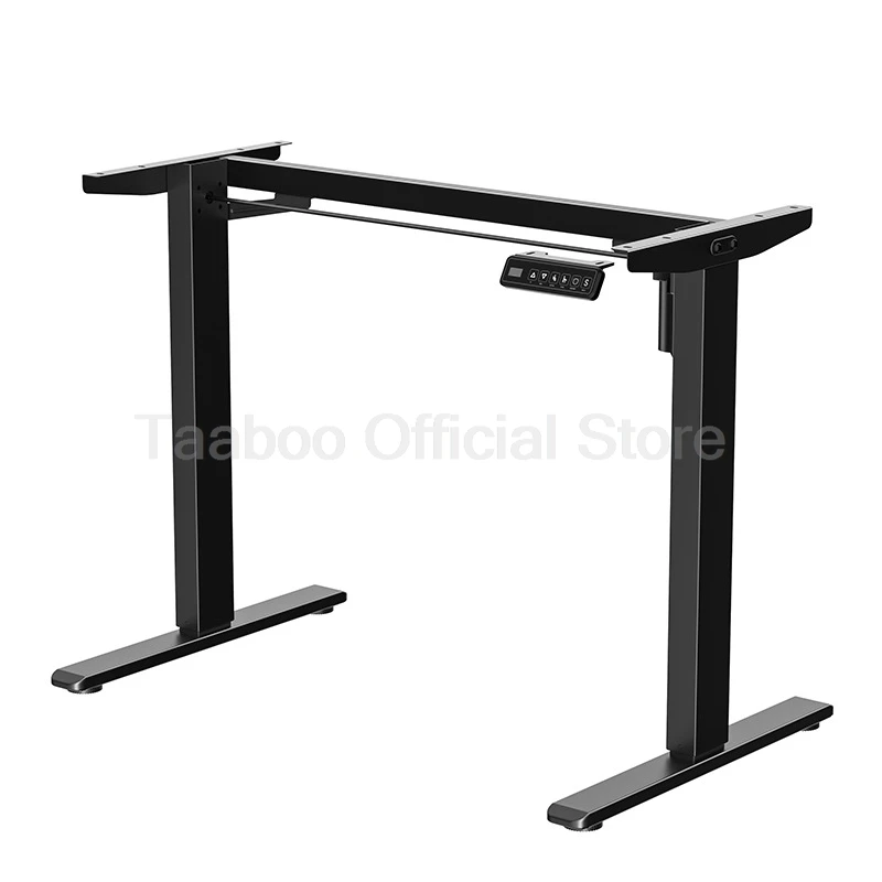 Imagem -02 - Altura Ajustável em pé Mesa Quadro Suporte Elétrico Levantamento Computador Mesa Stand Faça Você Mesmo Workstation Prateleira para Escritório Apenas Quadro
