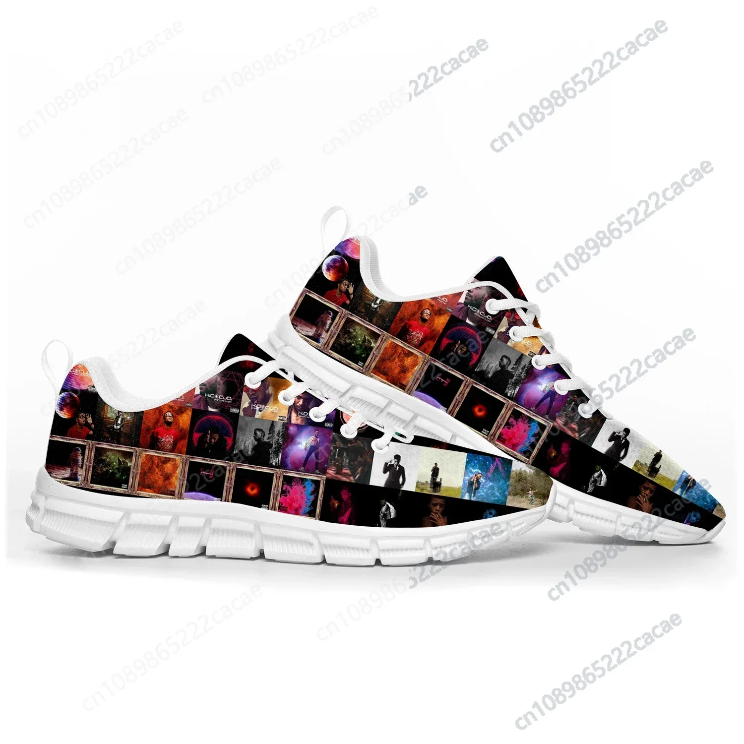 Kid Rapper Cudi Fashion Sports Shoes Mens Womens Teenager Kids Children Sneakers Casual Custom High Quality Couple Shoes White