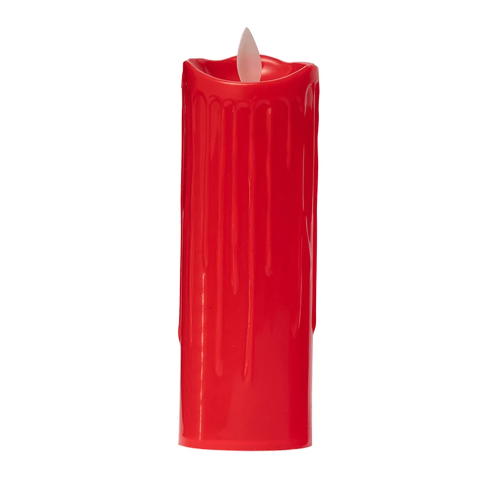 Velas elétricas sem chama, balanço automático, vela realista, led, leve, lâmpada cintilante brilhante para celebração de festival sazonal
