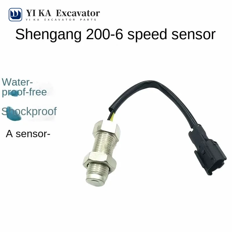 For Kobelco SK200 210 230 260 350-6-6E Excavator Engine Flywheel Housing Speed Sensor