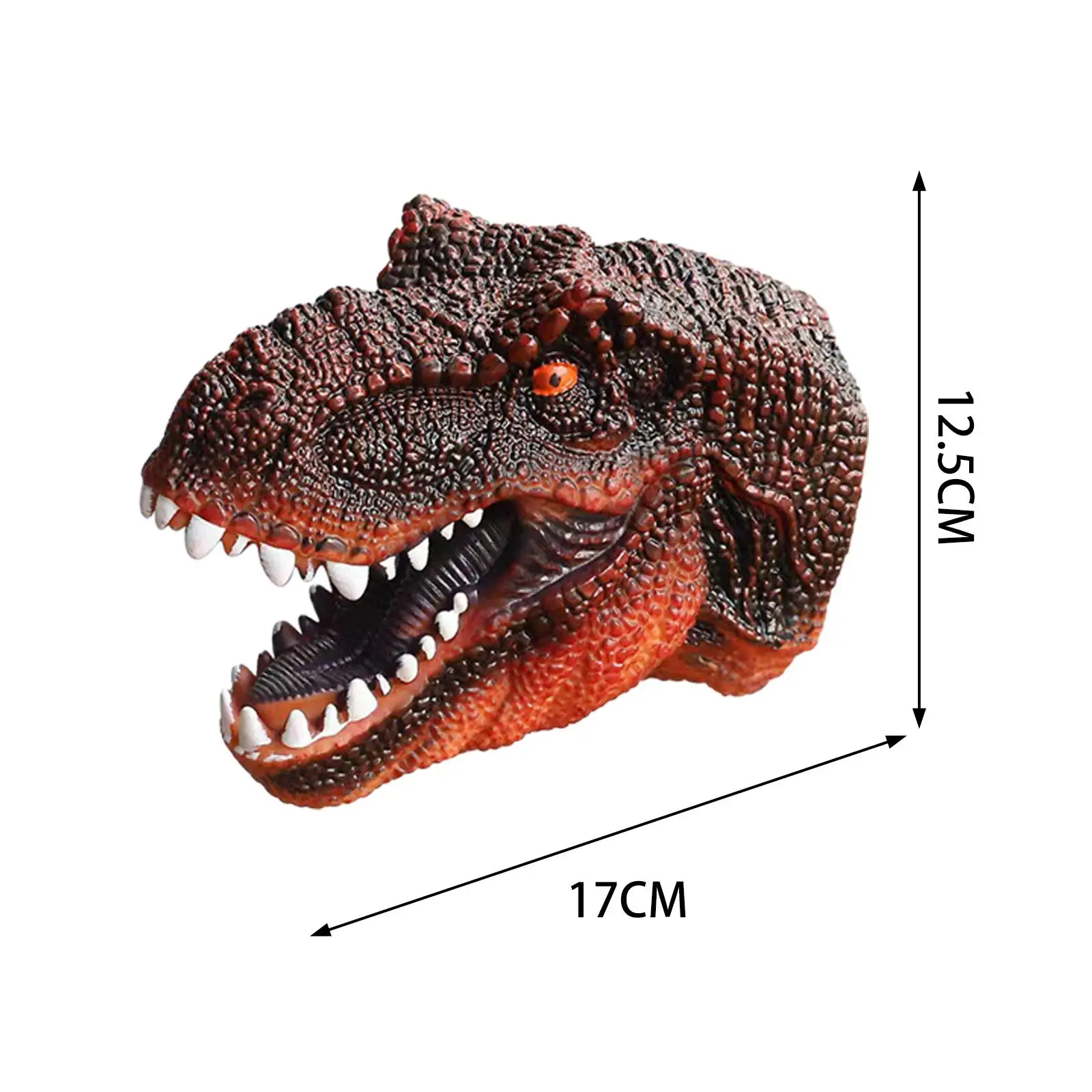 Dinosaur Hand Puppet Role Play Toy Educational Learning Toy Soft Interactive