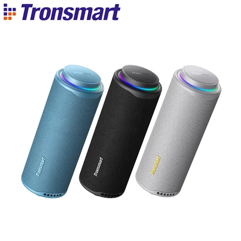 Tronsmart T8 caixa som bluetooth, caixa de som, Alto-falante portátil Bluetooth com graves profundos, 40W, som de 360 graus, IPX7 à prova d'água
