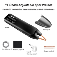 11 Gears Spot Welder Adjustable Portable DIY Handheld Mini Spot Welding Machine Automatic Trigger for 18650 Lithium Battery