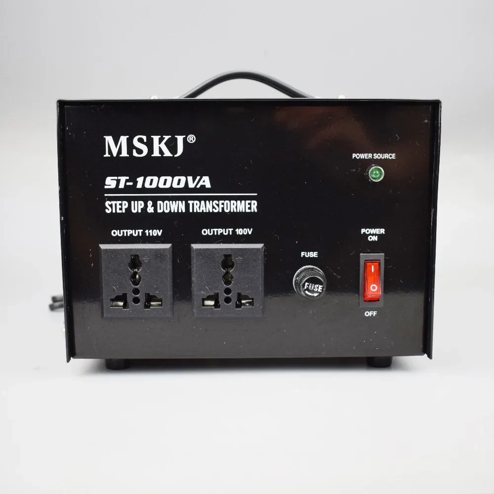STEP UP & Down Transformer ST-1000VA AC Voltage Converter 220V-to-110V 200V-to-100V 240V-to-120V Switch Power Supply 1000W
