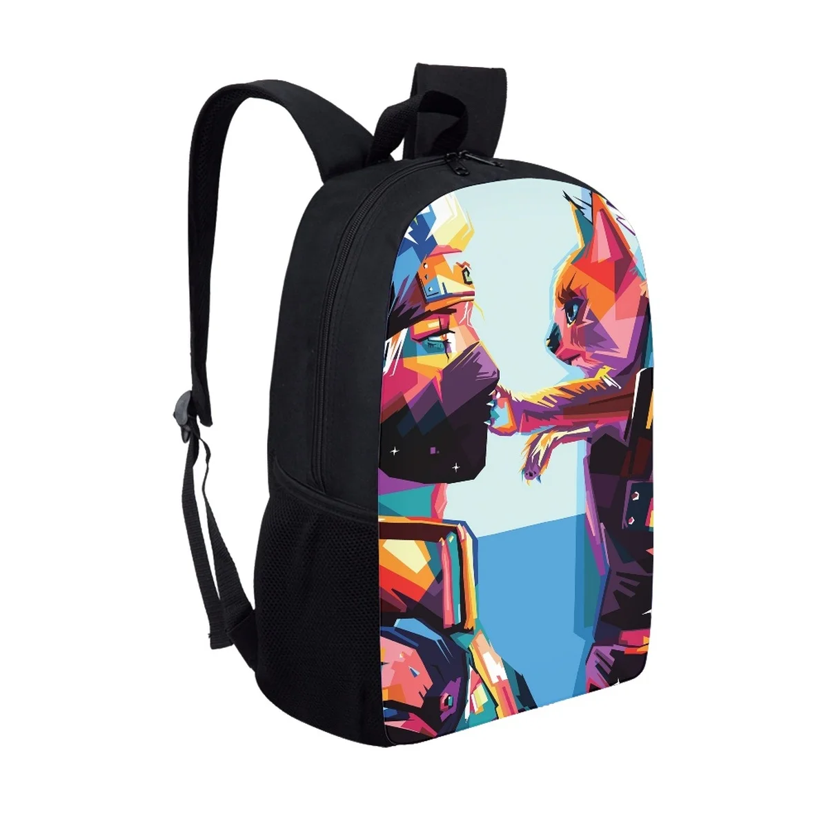 Mochilas escolares clásicas con estampado de dibujos animados para niños y niñas, mochila escolar de alta capacidad para adolescentes, mochila ligera para ordenador portátil