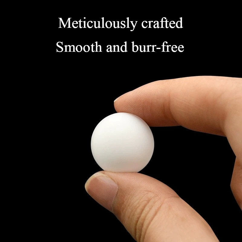 Solid PTFE Balls F4 Ball Dia:2mm~60mm Plastic Ball Diaphragm Pump Ball, High Temperature and Friction Resistance
