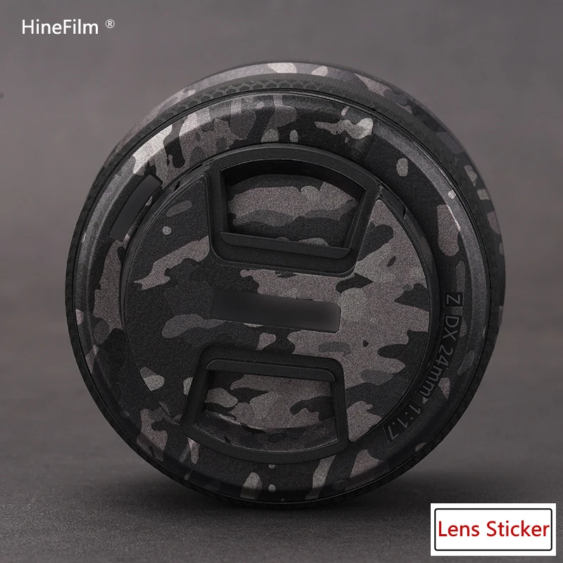 Nikkor Z DX24F1.7 عدسة ملصق مائي الجلد 24f1.7 التفاف غطاء لنيكون Z DX 24 مللي متر f/1.7 عدسة ملصق المضادة للخدش واقية التفاف غطاء