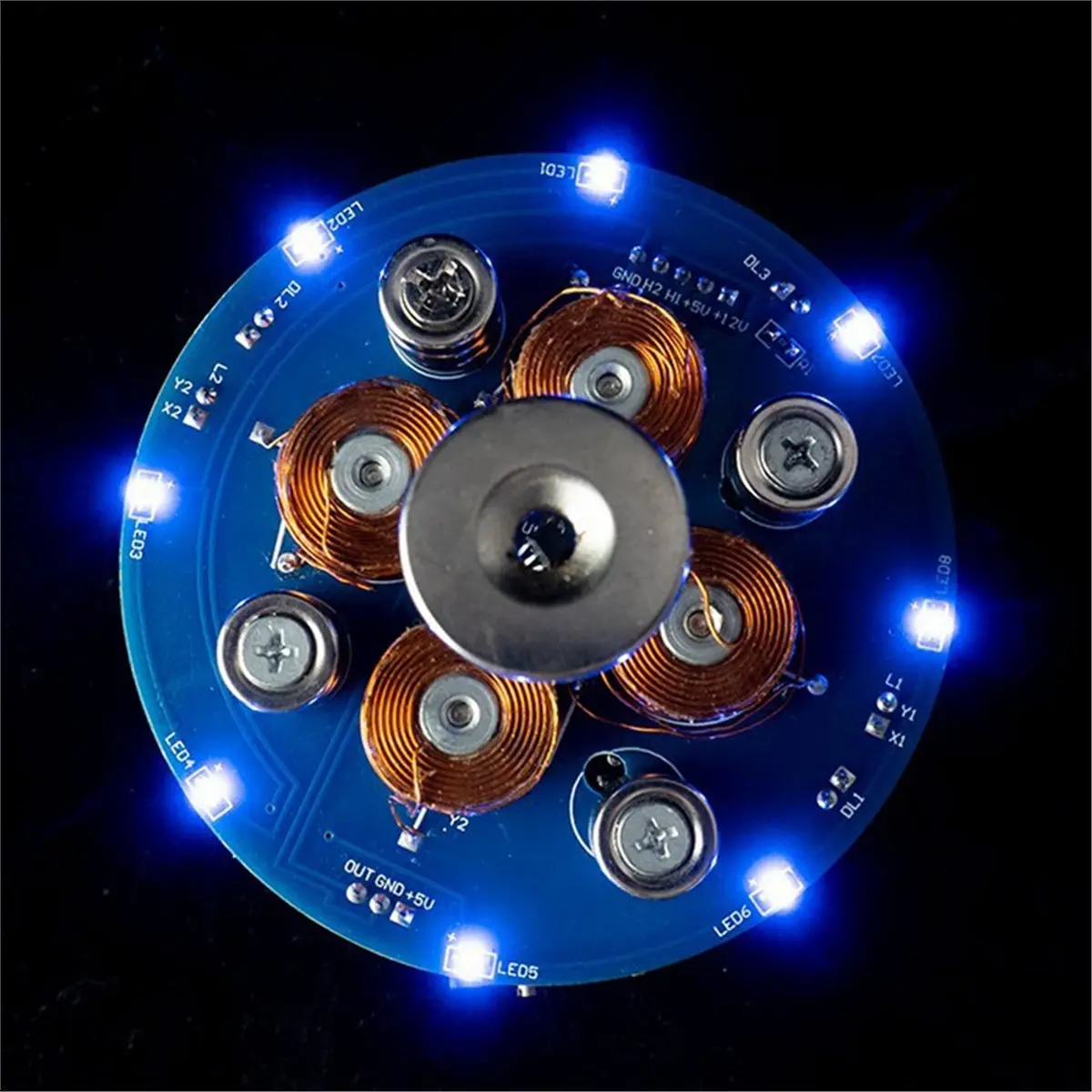 Magnetic Levitation Kit Experiment PCB Soldering Project Practice Solder Assembly 150G Load Magnet DIY Electronic Kit