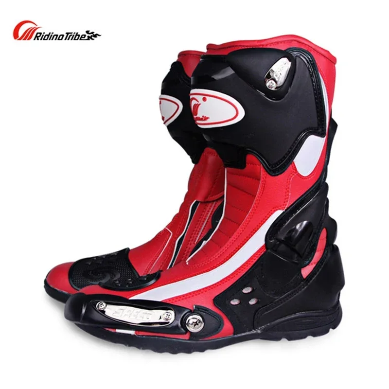 2026 Motorcycle Riding Shoes Men Off-Road Riding Boots Road Racing Long Boots Four Seasons Anti-Fall Motorcycle Motocross Boots