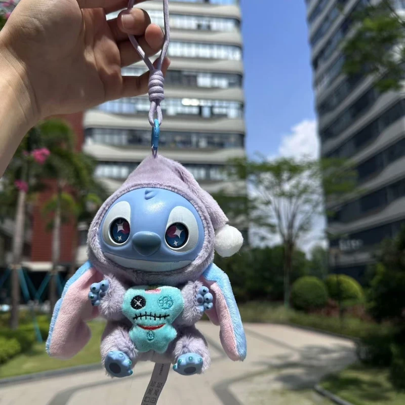 ديزني غرزة أكل شيء قبل النوم سلسلة صندوق أعمى أفخم لعبة من الفينيل لطيف دمية صندوق غامض حقيبة قلادة هدية الزخرفية