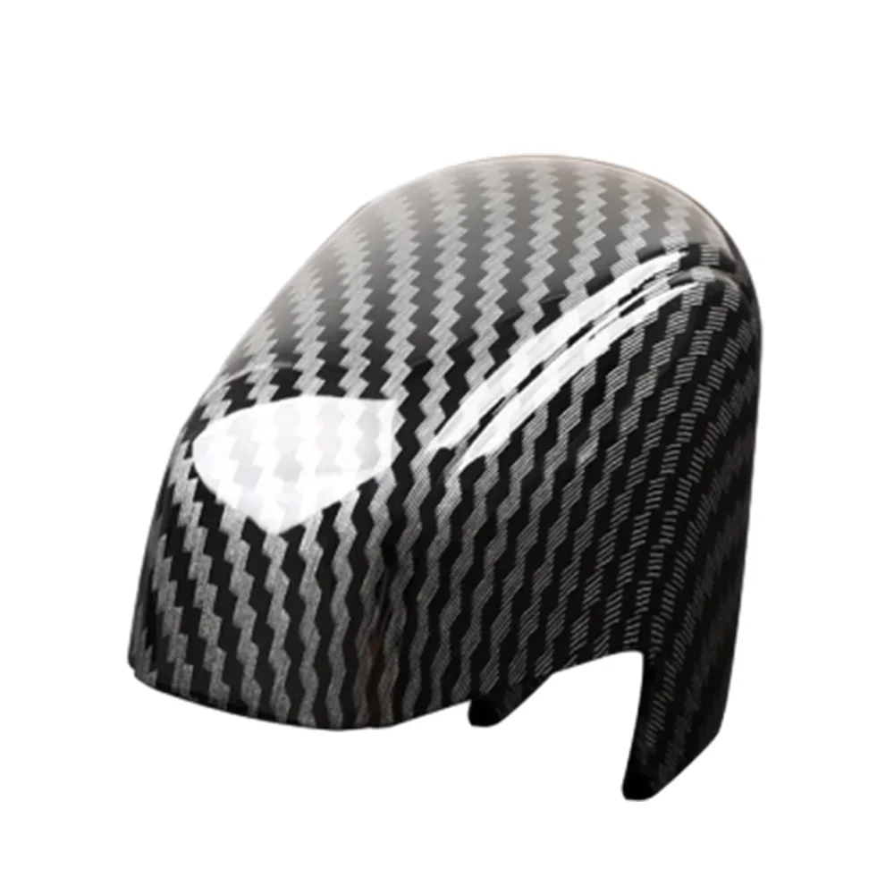 ABS Car Gear Shift Knob Head Trim Cover for Lexus NX260H 350H RX350H 2022 2023 2024 2025 Carbon Fiber Black