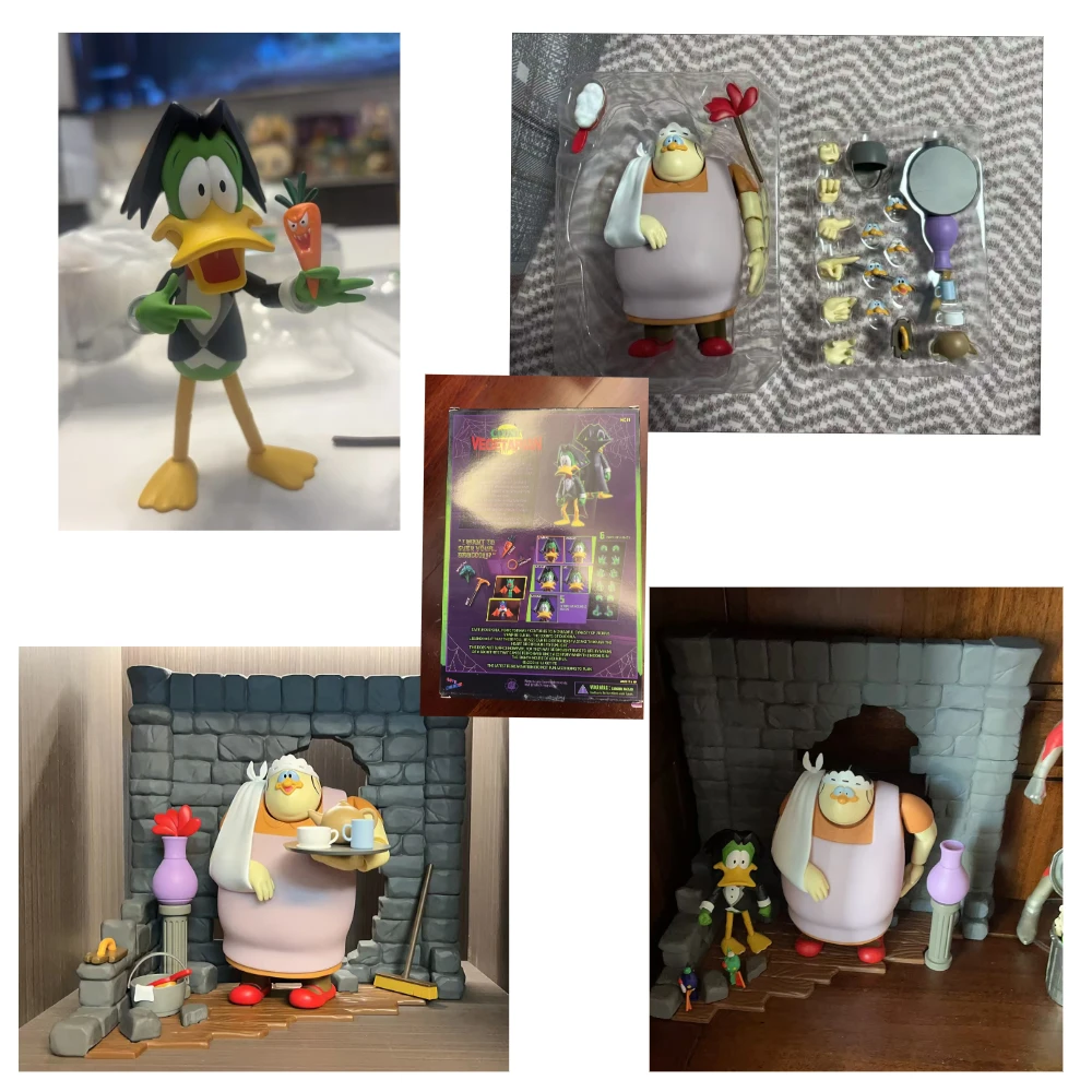 

Happy Childhood Anime Toy Destruction Maid Count Duckula Nanni NewHC01 Vegetarian Count 1/12 12cm Figure Model Collectible Toys