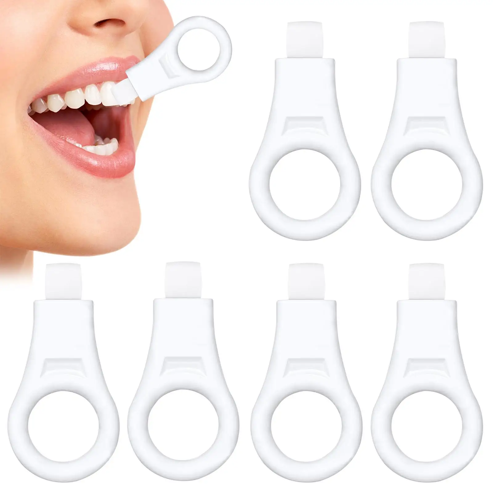 Sponge Teeth Stain Remover 6Pcs Gentle Safe Deep Cleaning Sponge Stain Eraser Tool For Adults Families Friends Women Men