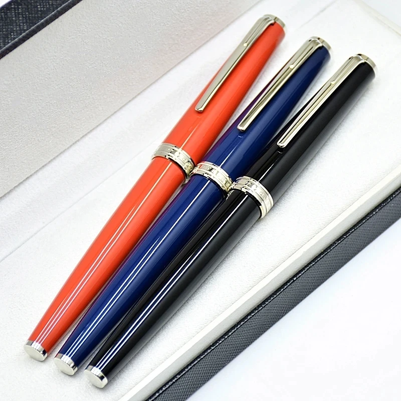 Luxury MB Cruise Pix Series Rollerball Pen Black & Blue & Orange Resin Office School Stationery Writing Smooth Ballpoint Pens