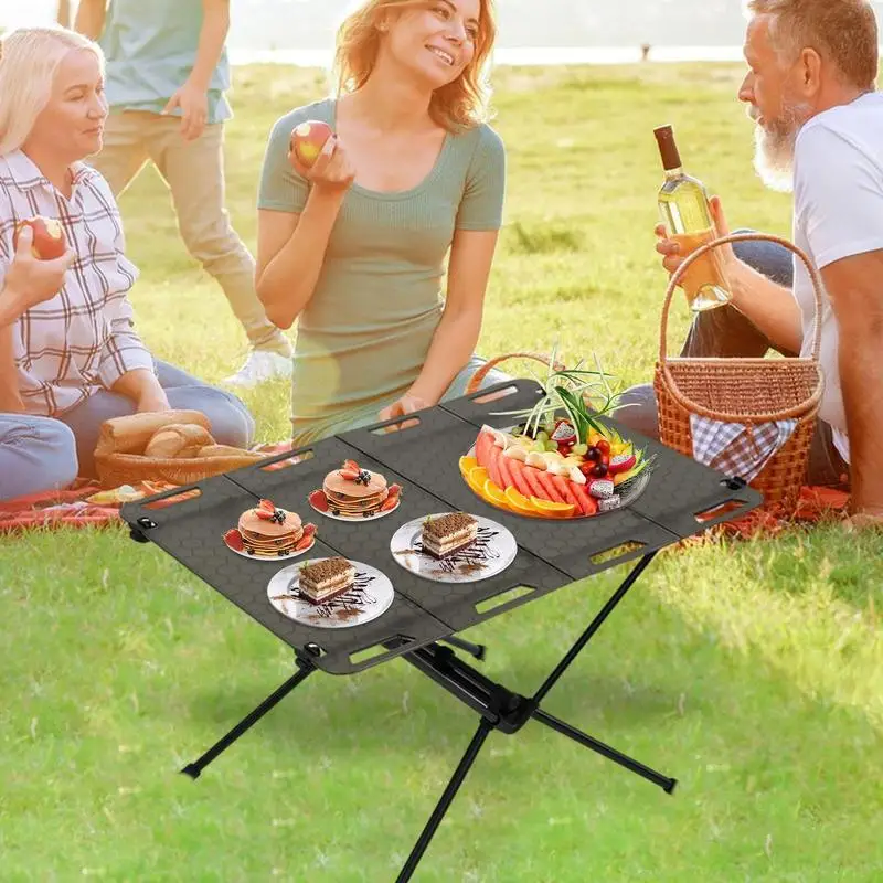 

Camping Tables That Fold Up Lightweight Non-Slip Foldable Camping Table Folding Picnic Table Portable Beach Tables For Sand