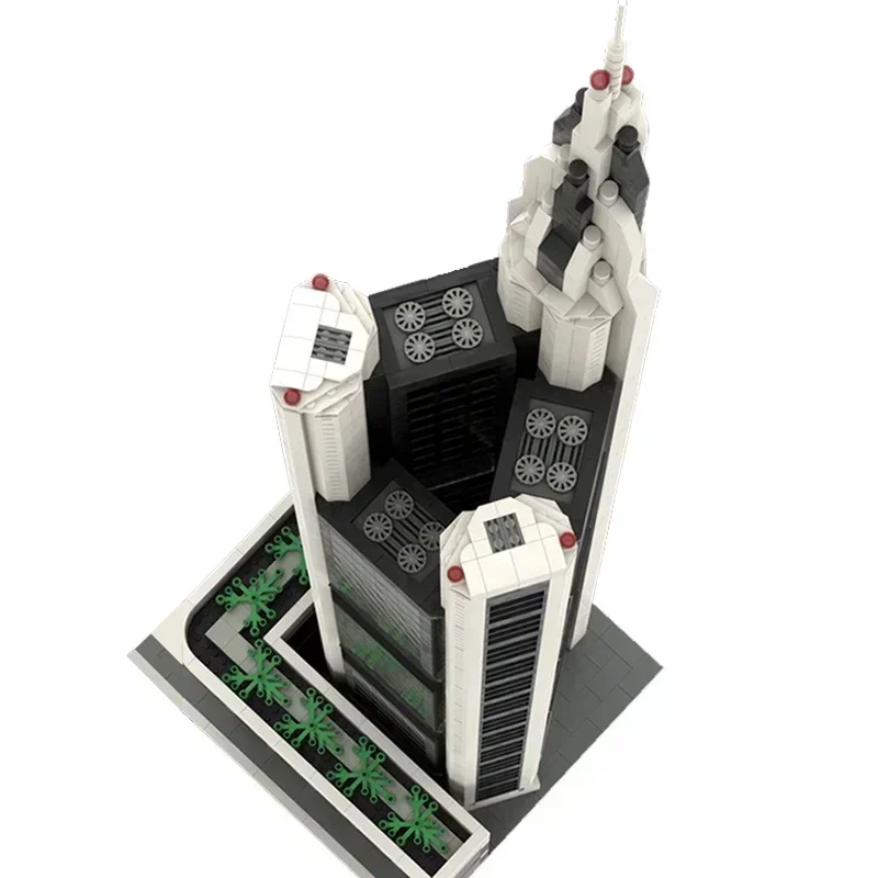 Moc Mattoni da costruzione Street View Modello Ocean Tower e tecnologia Torre AVN Blocchi modulari Regali Giocattoli di Natale Set fai da te Assemblaggio