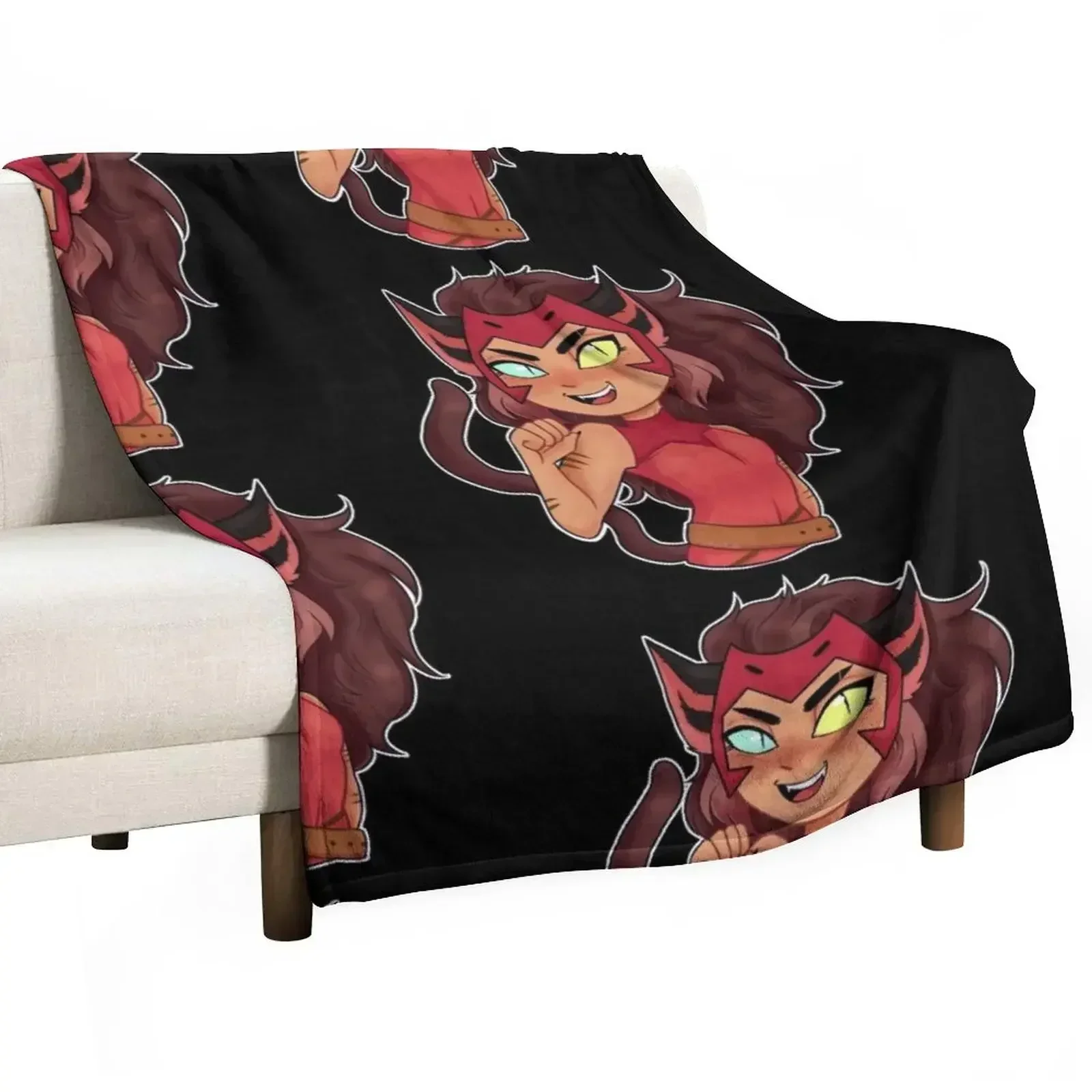 She Ra Catra Artwork Throw Blanket Summer Beddings sofa bed Decorative Throw Decorative Beds Blankets