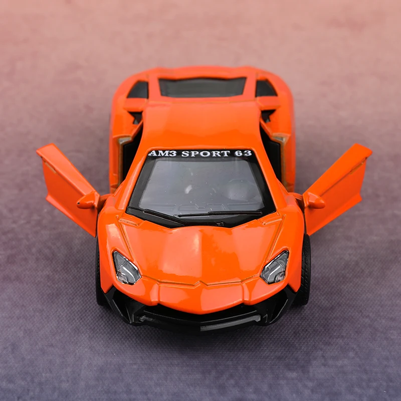 소년을 위한 국경 간 합금 오프로드 차량 관성 풀백 장난감 자동차 모델 - 합금 스포츠카