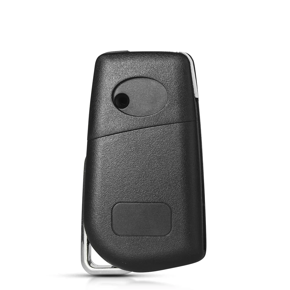 KEYYOU 2/3 Buttons Flip Folding Remote Key Shell For Toyota Levin Camry Reiz Highlander Corolla Key Case Toy48 Toy43 Blade