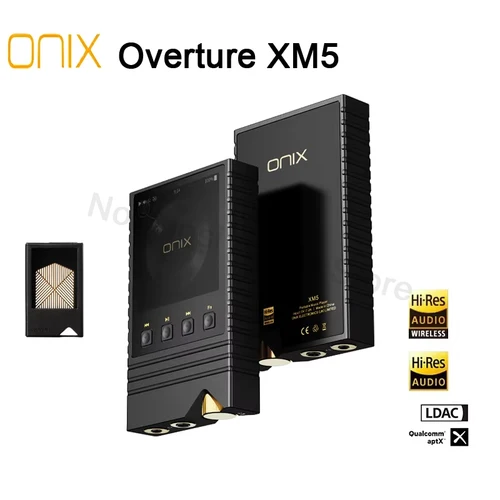 Imagen 1 del producto SHANLING ONIX Overture XM5 reproductor de MP3 reproductor de música portátil de alta gama HIFI reproductor de Audio MP3 de alta resolución Bluetooth Dual 5,2 DAC LDAC
