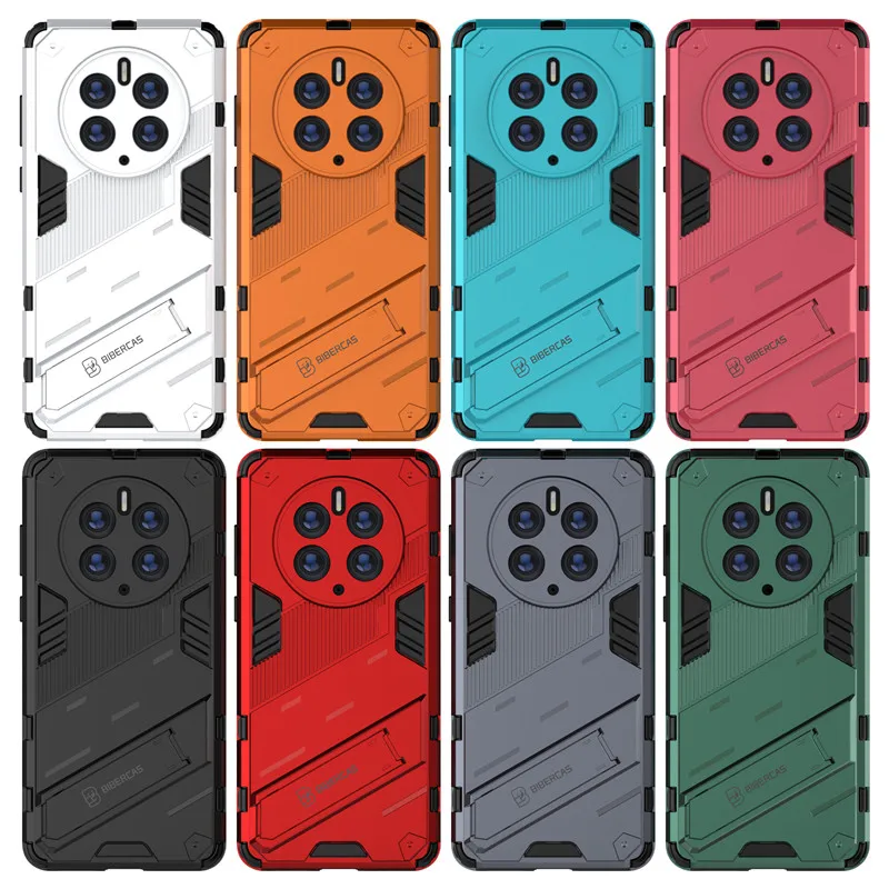 For Huawei Mate 50 Pro Case Mate 30 40 50 Pro Cover Shockproof Hard Armor PC Stand Silicone Bumper Huawei Mate 50 Pro 6.88 inch