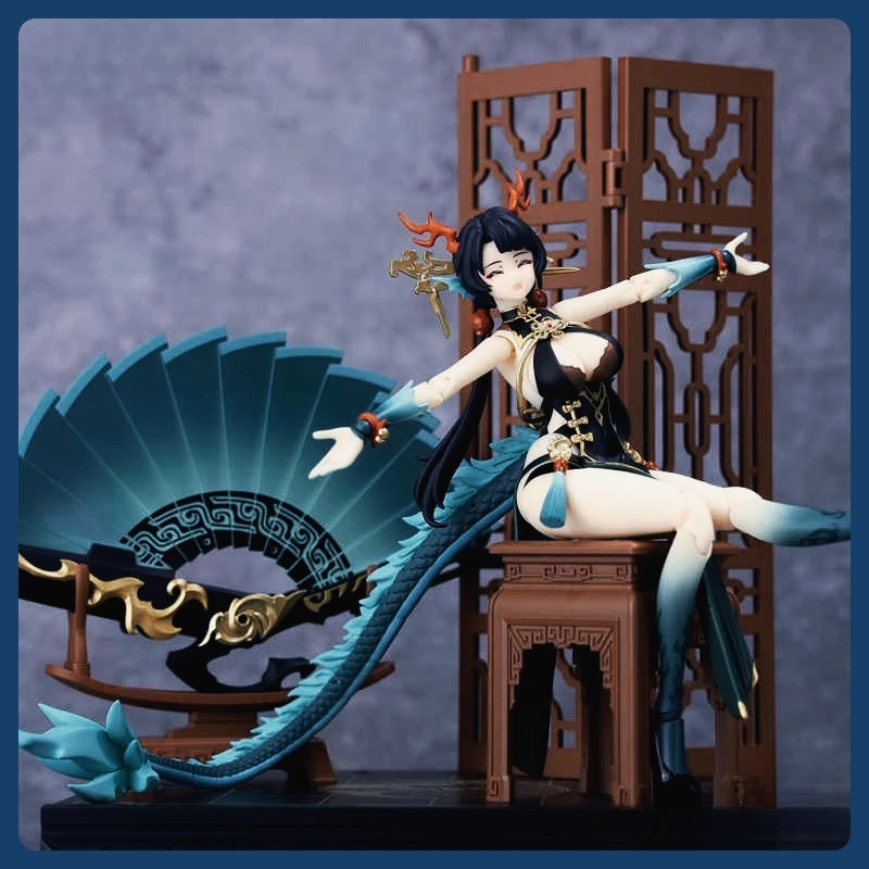 In Stock Brand New Zodiac Tiger Twelve Battles Twelve Zodiac Signs Little Qinglong 1/12 Action Figure Toy