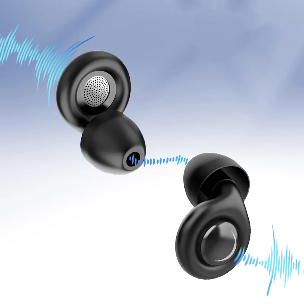 قابلة لإعادة الاستخدام سيليكون الشخير مانع الأذن التوصيل مع 10 أطراف الأذن في XS/S/M/L مكافحة الضوضاء دراجة نارية سدادات إلغاء الضوضاء الأذن المقابس