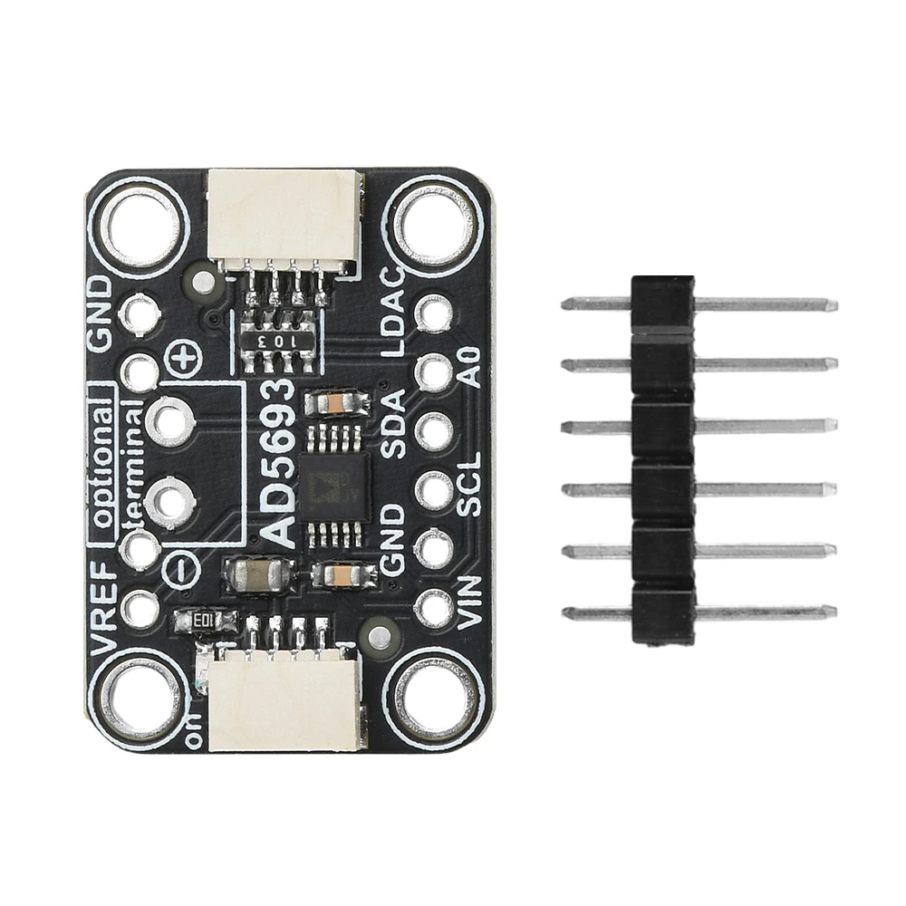 AD5693R Distribution Board 16Bit I2C DAC Breakout Module Compatible with STEMMA QT Qwiic