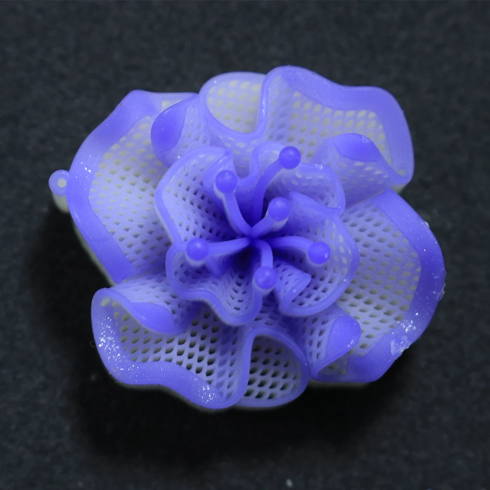 1kg Castable Purple Wax Resin High Precision 3D Printing Material Jewelry Model Casting Processing Consumable