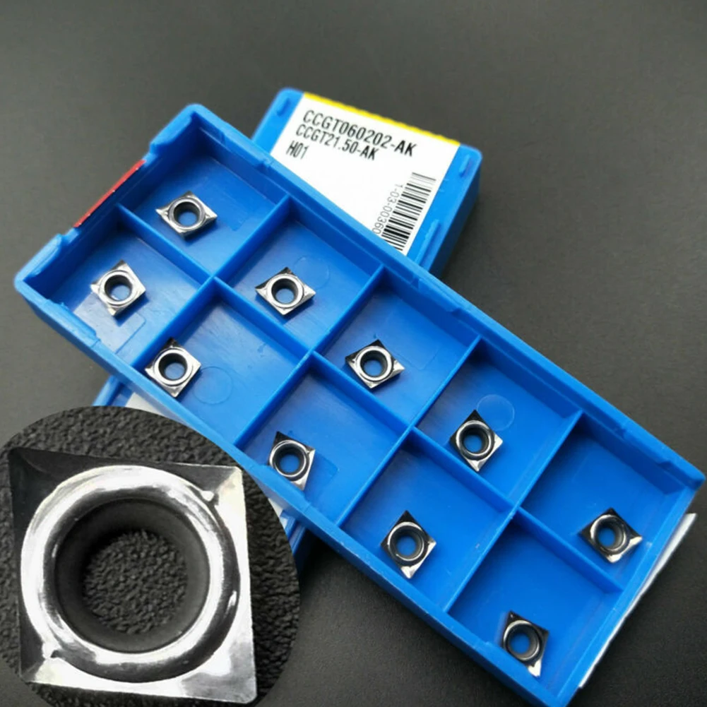 CCGT060202 for ak H01 Carbide Turning Insert Designed for Semi Finishing and Finishing Applications in Various Environments
