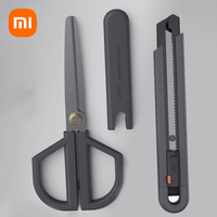 Xiaomi JIMIHOME Scissors and Utility Knife Set Adjustable Protective Sheath Craft Tailor's Stationery Office Handwork DIY Tool