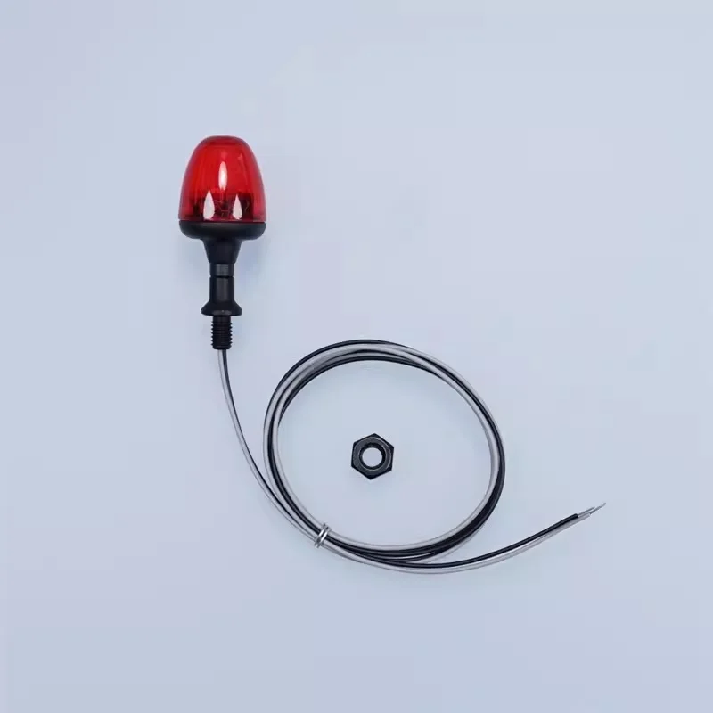 LED 360 Rotating Engineering Warning Light Lamp for 1/14 Scale RC Truck Compatible with Tamiya Kabolite Excavator 770S R620