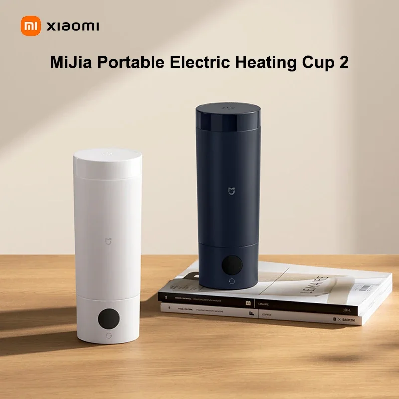 

Новый портативный Электрический чайник XIAOMI Mijia, 2 термоса, чашка, бойлер для быстрой воды 350 мл, умный Термоизолированный чайник для путешествий