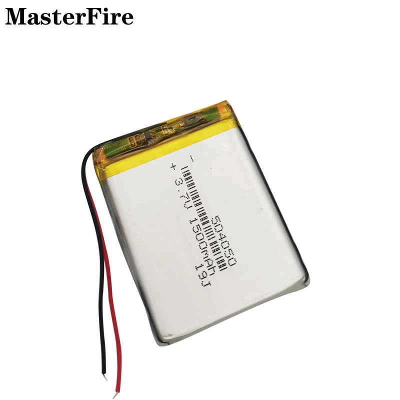 

504050 1500mah 3.7V Lithium Polymer Battery For Driving Recorder Mobile Phone Tablet PC PAD Rechargeable Li-polymer Batteries