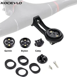 KOCEVLO Bicycle Computer Holder Mount Extension Holder Bracket Plastic Extend Base with Washer Black for Garmin/Bryton/Catey